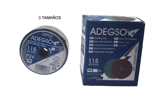 Foto de Disco Flap 25 pcs metal  ADEGSO
