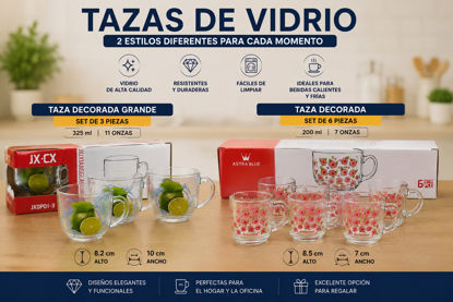 Foto de Taza vidrio Dec