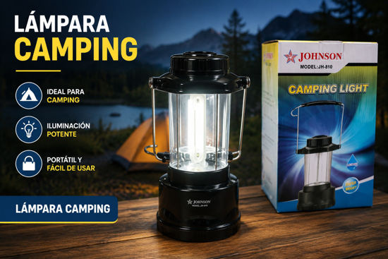 Foto de LAMPARA CAMPING LIGHT JOHNSON JH-810 / 360°