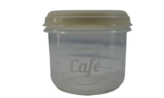 Foto de HERMETICO DE 1 BOT CAFE (800ML) 4 TAZAS 36523 12X12X10CM TACOPLAST PLASTICO