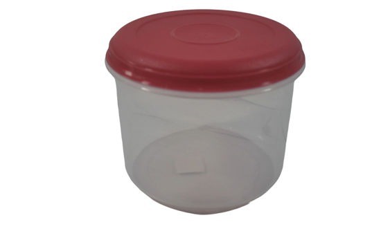 Foto de HERMETICO CILINDRICO 18.5 TAZAS (4.38LTR) CEREZA 23X23X17 CM 30735 TACOPLAST PLASTICO