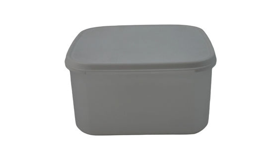 Foto de HERMETICO CUADRADO PEQ#1 (2.6LTR) 30862 BLANCO 21X21X11 CMTACOPLAST PLASTICO