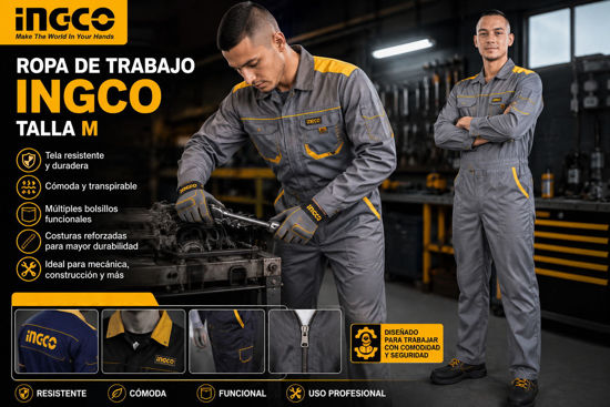 Foto de ROPA DE TRABAJO INGCO "M" WUC01150M
