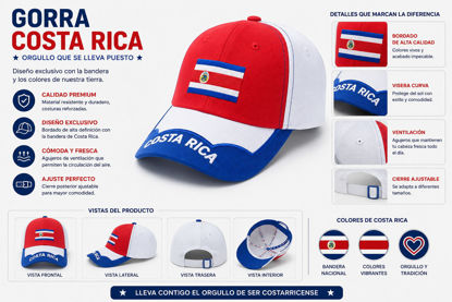 Foto de GORRA COSTA RICA VICERA GET01-01 (300)
