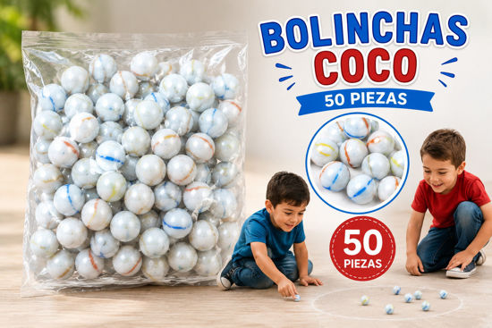 Foto de Bolsa 50 pcs bolinchas Coco N9M2408 (100)