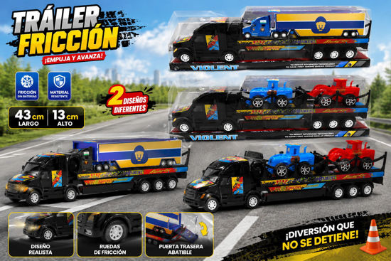 Foto de TRAILER FRICCION C/ TRAILER o /2 VEH CONST #832-46-A69586 /43largx13alt cms (72)