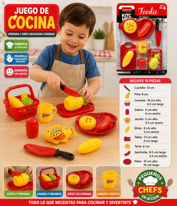 Foto de JUEGO DE COMIDA #832-46-A70021  FOODIE / JIAMEITAI (144)