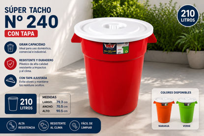 Foto de Super Tacho Reyplast #240 c/t TCX016000