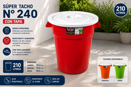 Foto de Super Tacho Reyplast #240 c/t TCX016000