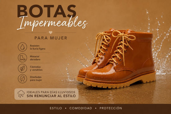 Foto de BURRITO HULE MUJER LADRILLO TOFFEE