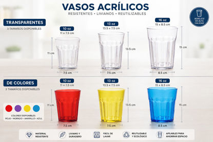Foto de Vaso Acrilico VASOC  STAMPO (160)