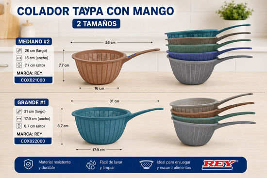 Foto de Colador Taypa c/mang