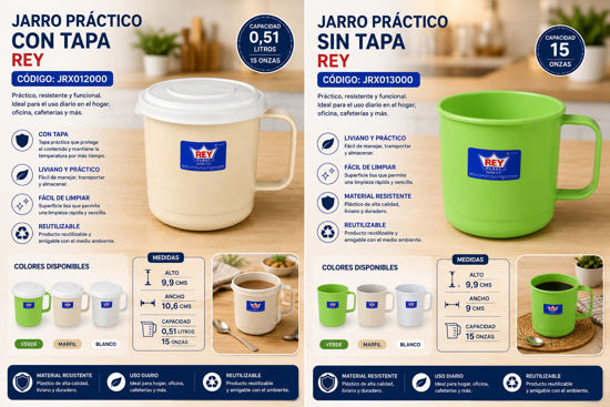 Foto de Jarro Practico c/t Reyplast