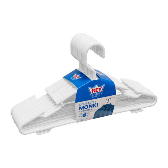 Foto de Percha colgador monki 12 piezas CLX040000 rey (24)