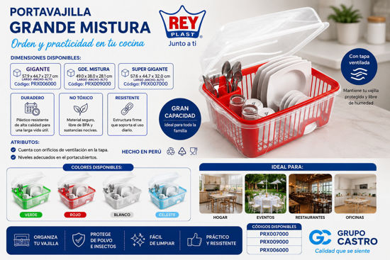 Foto de Portavajilla  Reyplast c/t