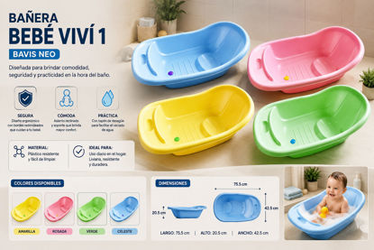 Foto de Bañera Bebe Vivi 1BAVIS Neo
