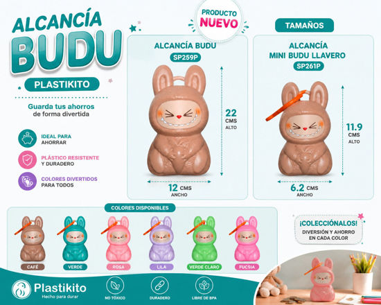 Foto de Alcancia Bubu  Plastikito