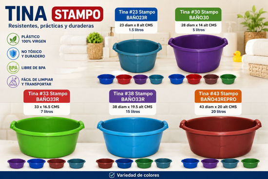 Foto de Tina stampo baño